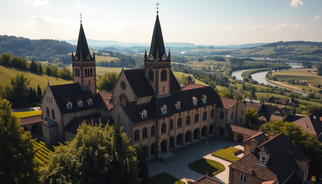 Kloster Eberbach als Filmkulisse