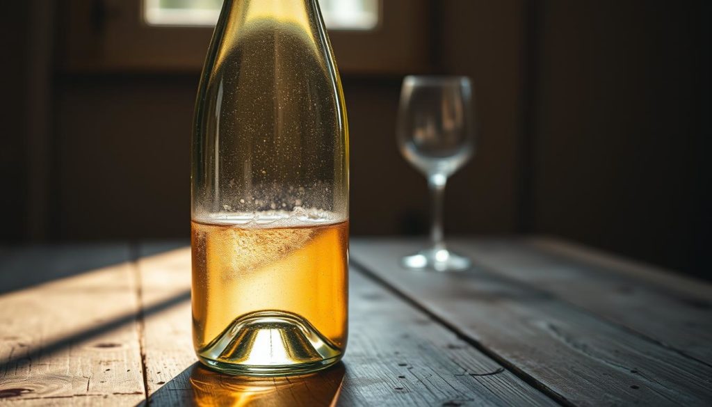 Lagerung und Serviertemperatur von Pétillant Naturel Weinen