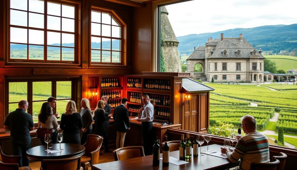 Gastronomie im Weingut Baron Knyphausen