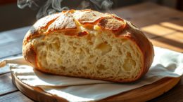 Kartoffelbrot mit Kruste
