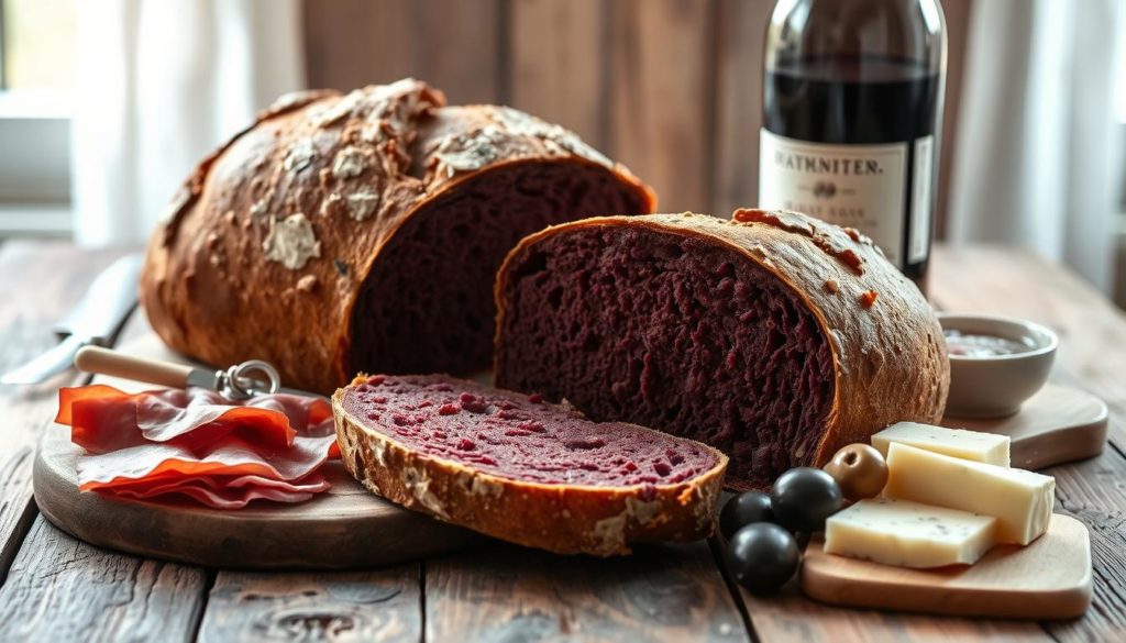 Rotweinbrot Serviervorschläge