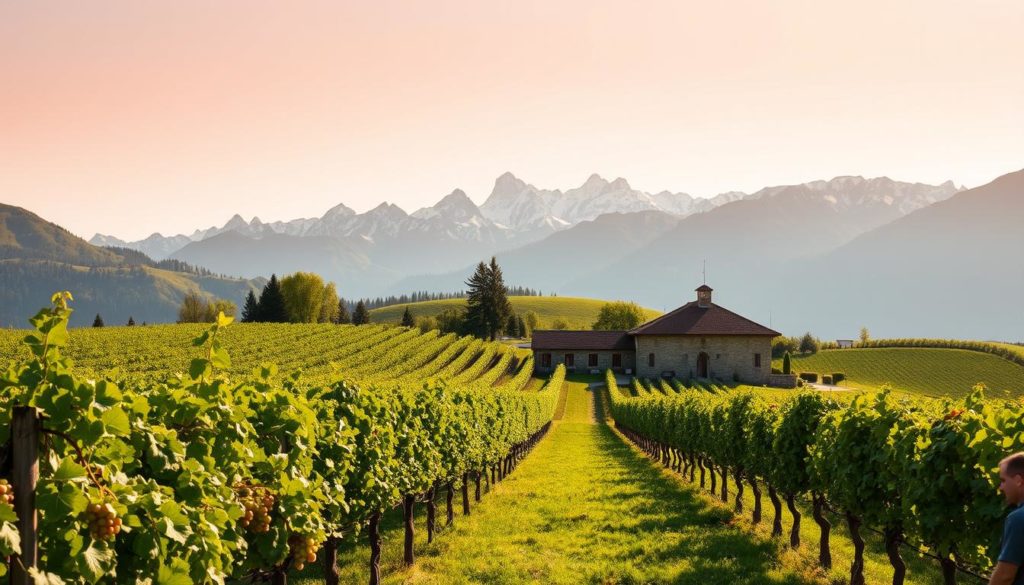 Weinherstellung in Südtirol